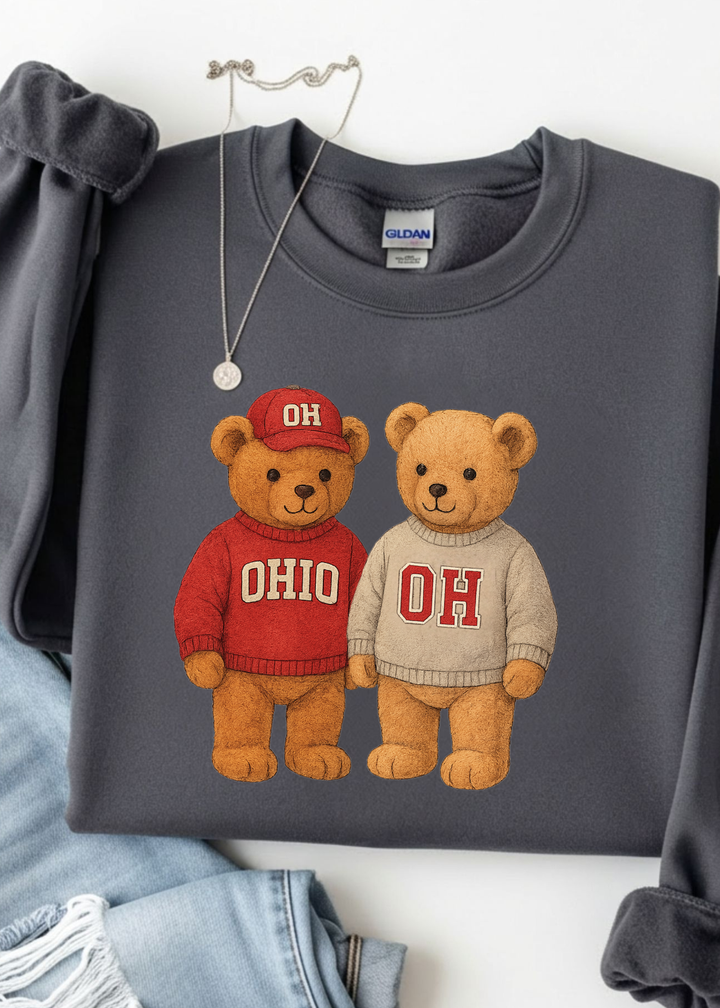 Two Ohio Bears Graphic Tee or Sweatshirt