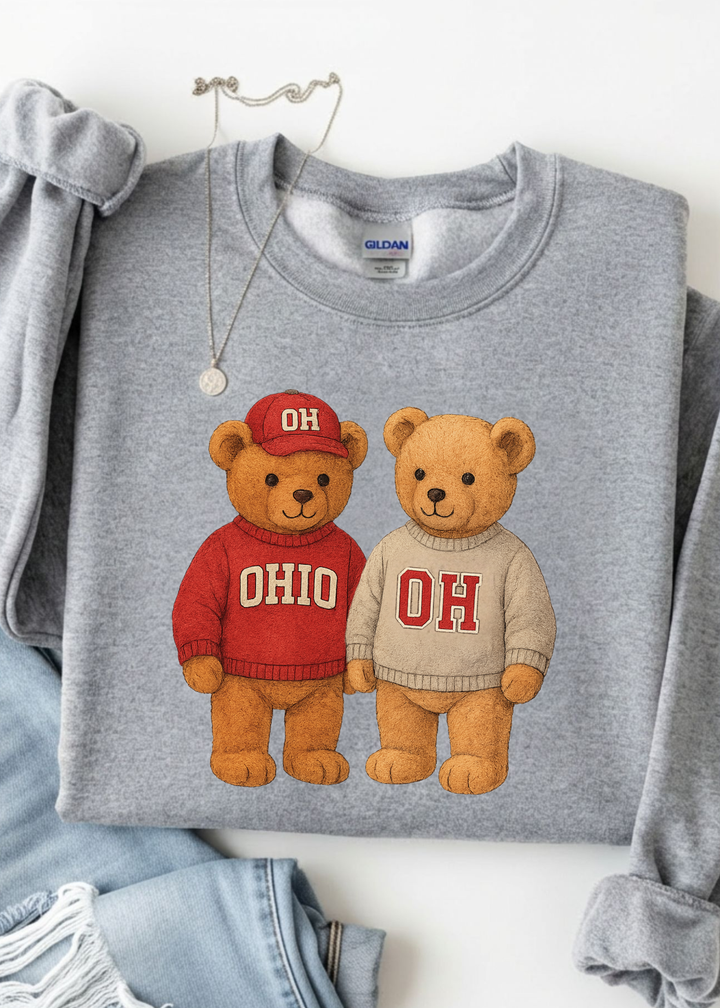 Two Ohio Bears Graphic Tee or Sweatshirt
