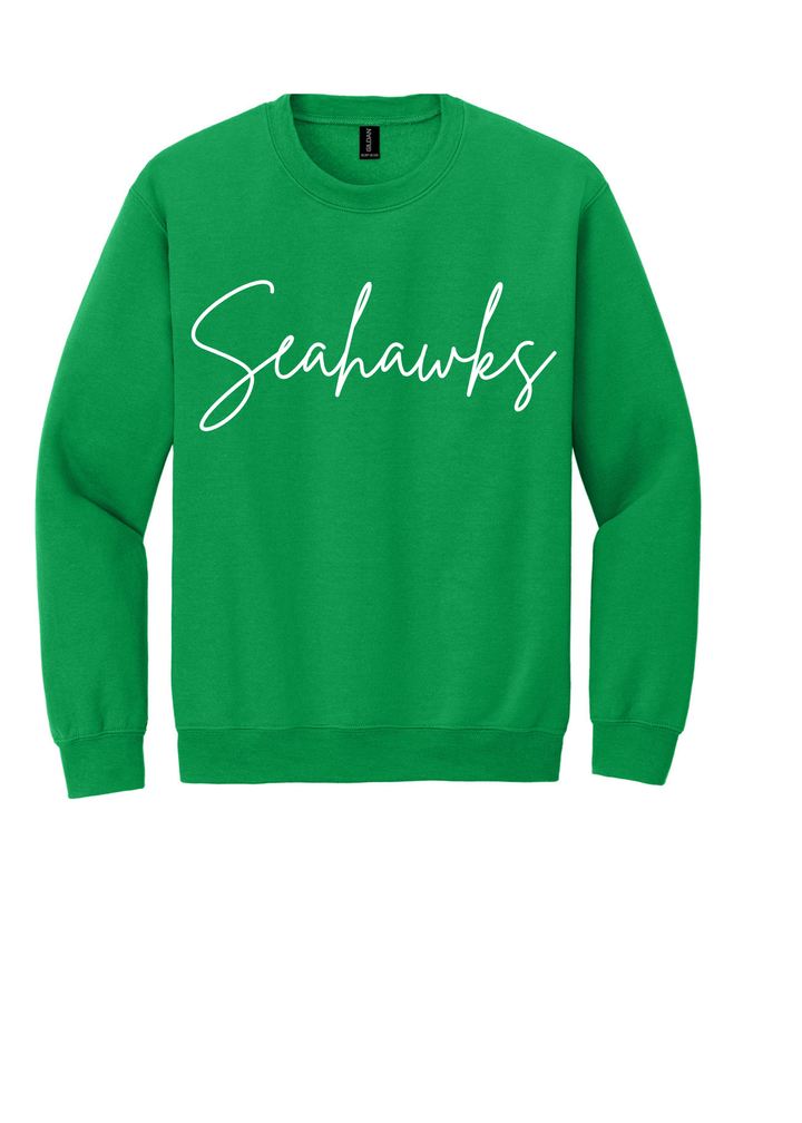 Athletic Shores Christian YOUTH Gildan Cursive Crewneck Sweatshirt