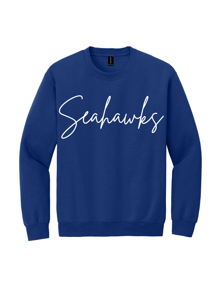 Athletic Shores Christian YOUTH Gildan Cursive Crewneck Sweatshirt
