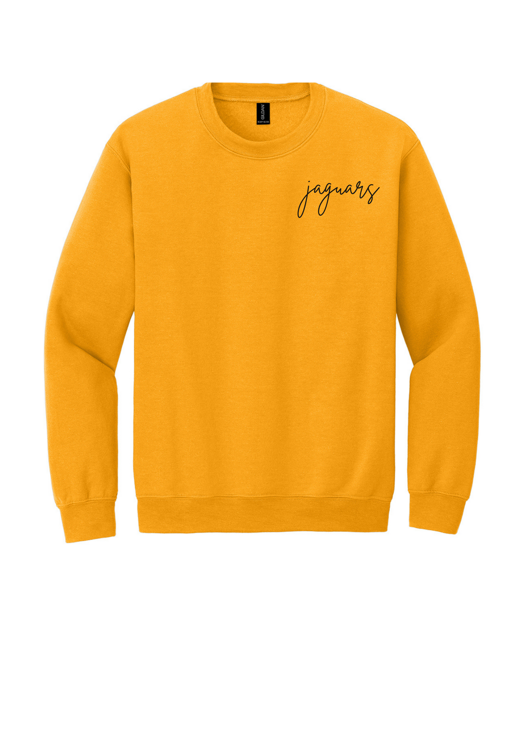 Horizon Jaguars Solid Center Back  Crewneck
