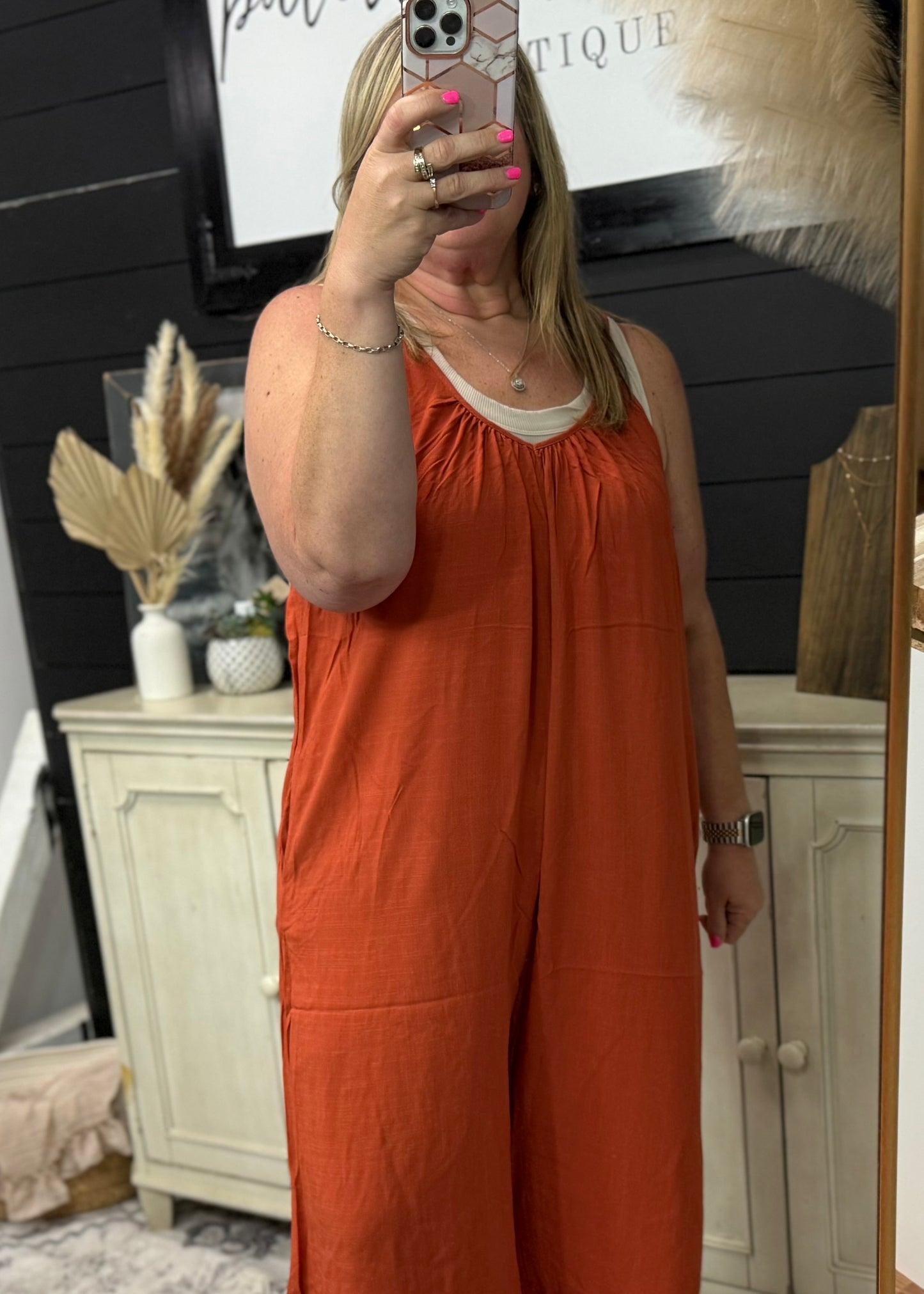 Terracotta Jumpsuit