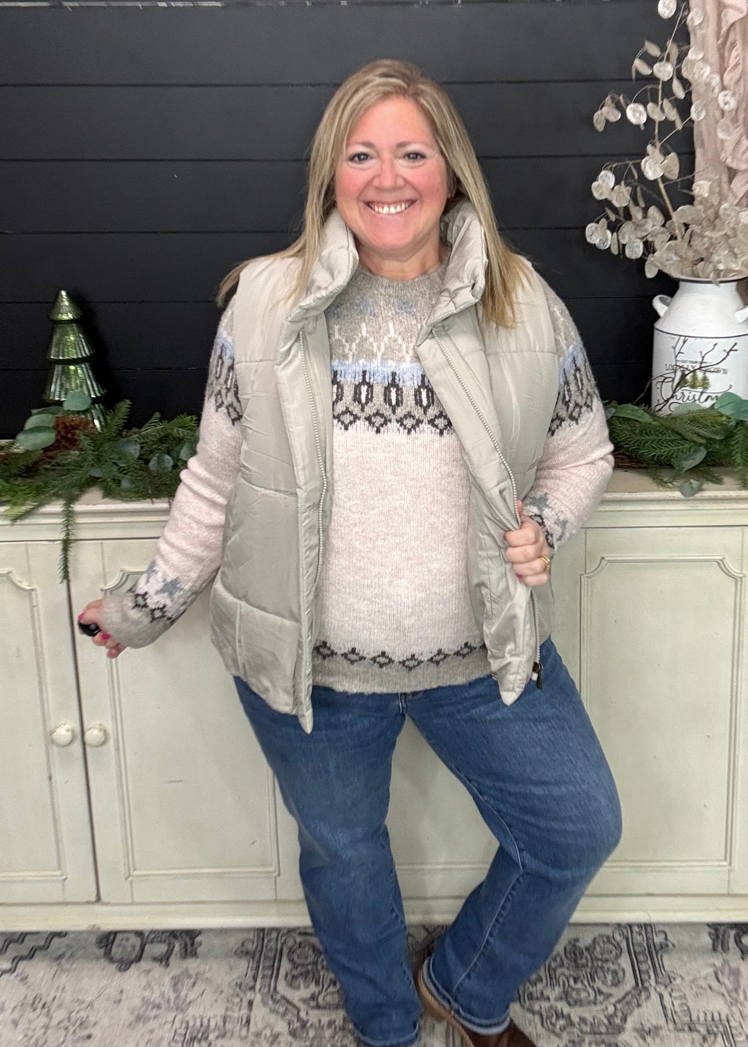 Star Fairisle Sweater