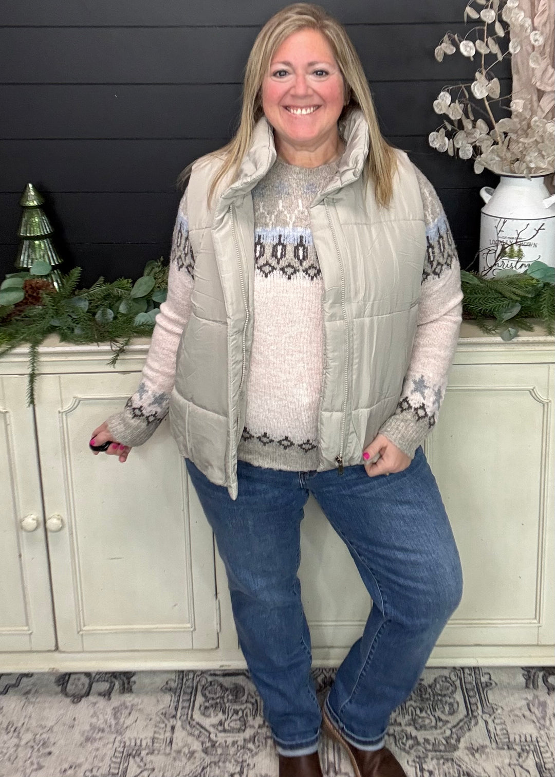 Star Fairisle Sweater