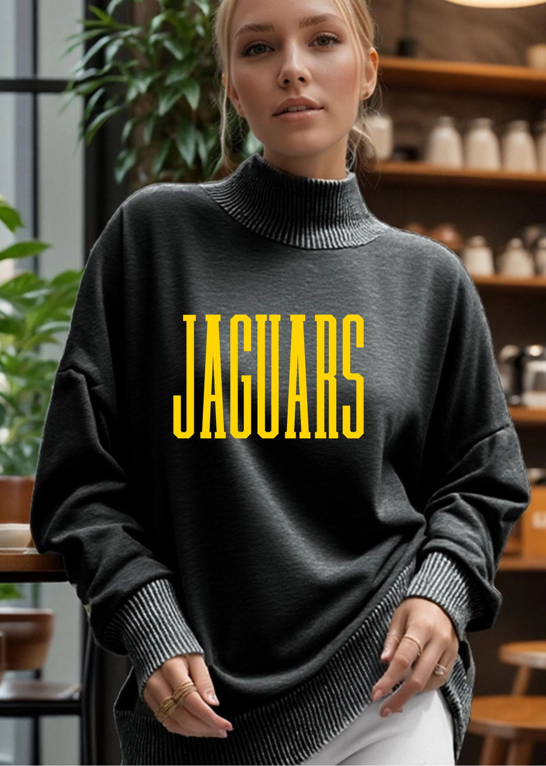 Horizon Jaguars Mockneck Sweatshirt