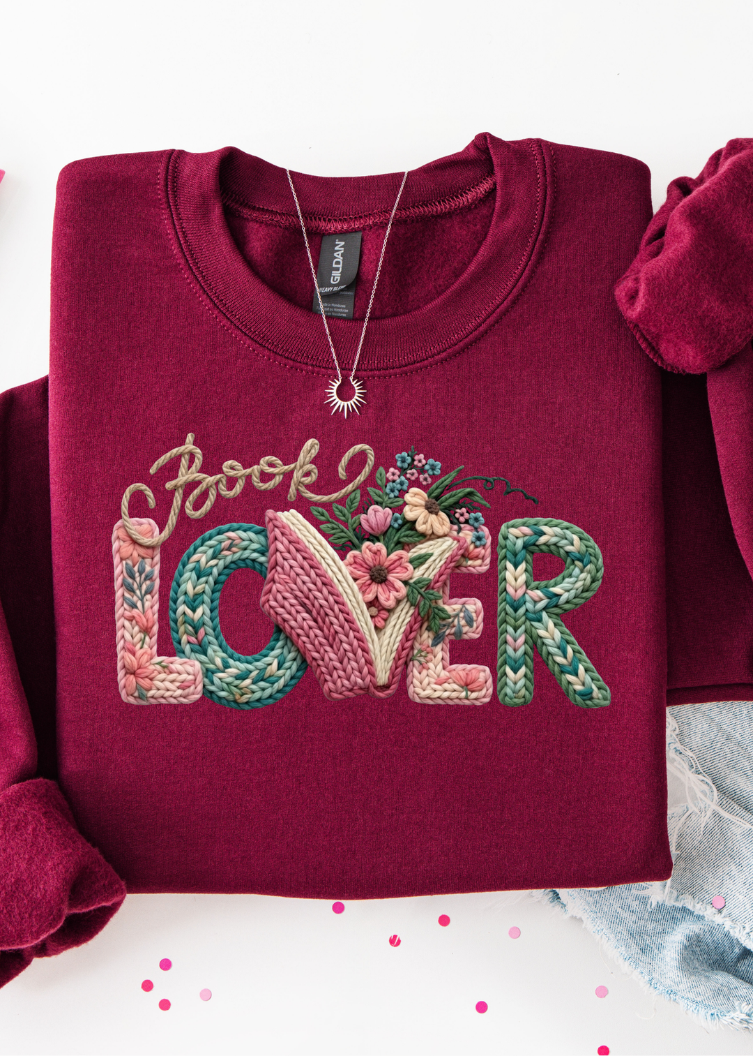 Book Lover Yarn Graphic Tee or Sweatshirt