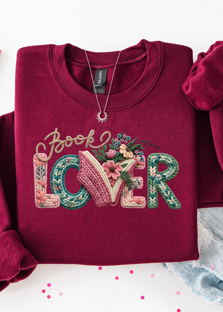 Book Lover Yarn Graphic Tee or Sweatshirt