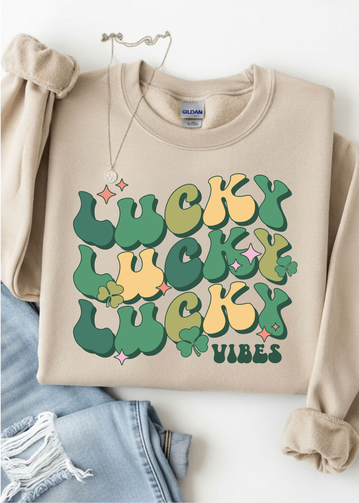 Lucky St. Patrick's Day Graphic Tee or Sweatshirt