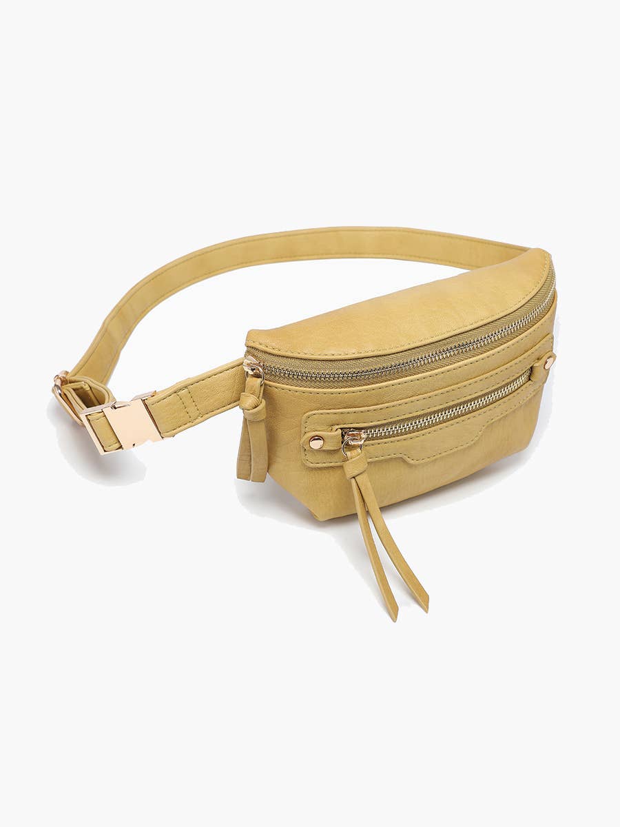 M2741 Astrid Distressed Sling Bag: CARAMEL