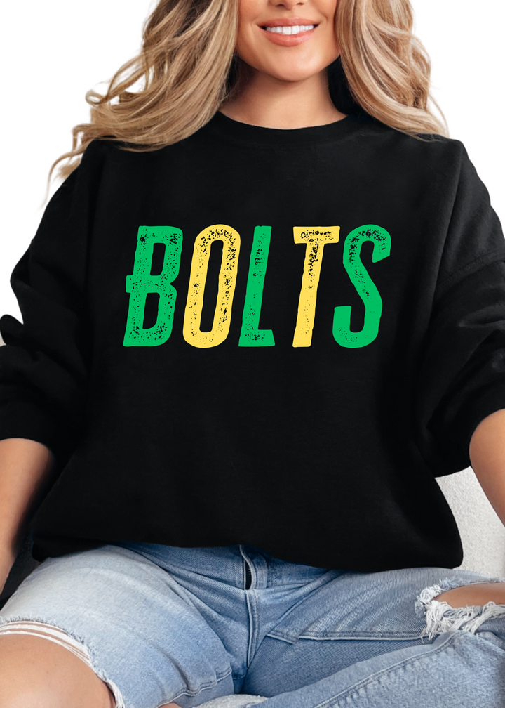 ALTERNATING CUSTOM CREWNECK - YOUTH OR ADULT - MADE TO ORDER