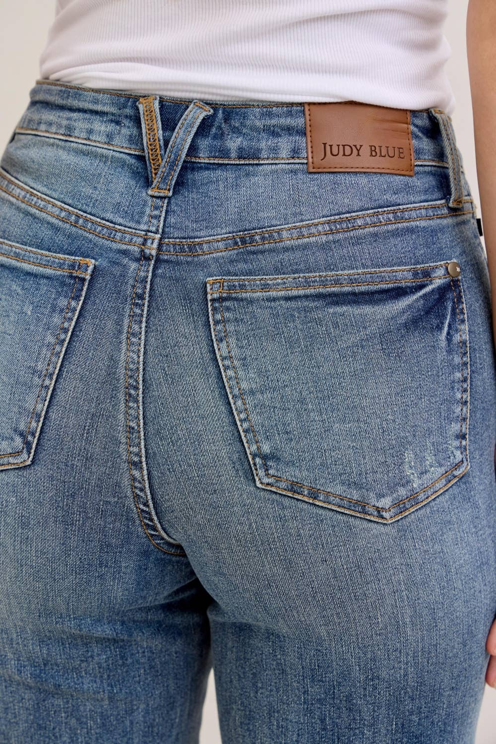 Judy Blue - JB881049 High Waist Tummy Control Straight