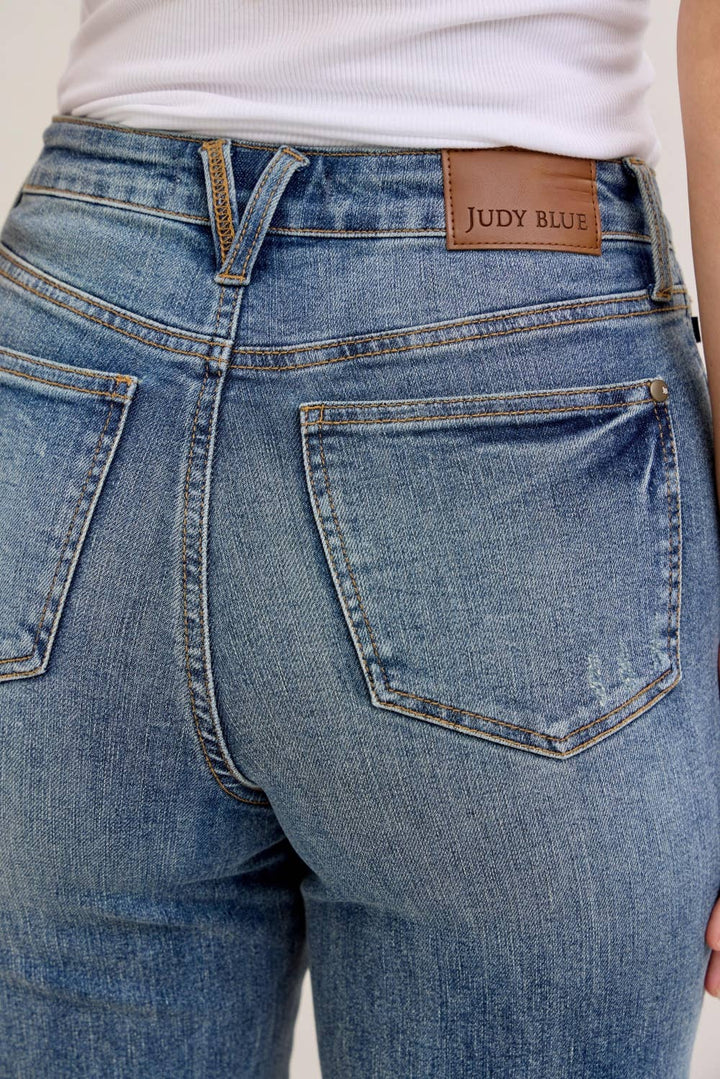 Judy Blue - JB881049 High Waist Tummy Control Straight