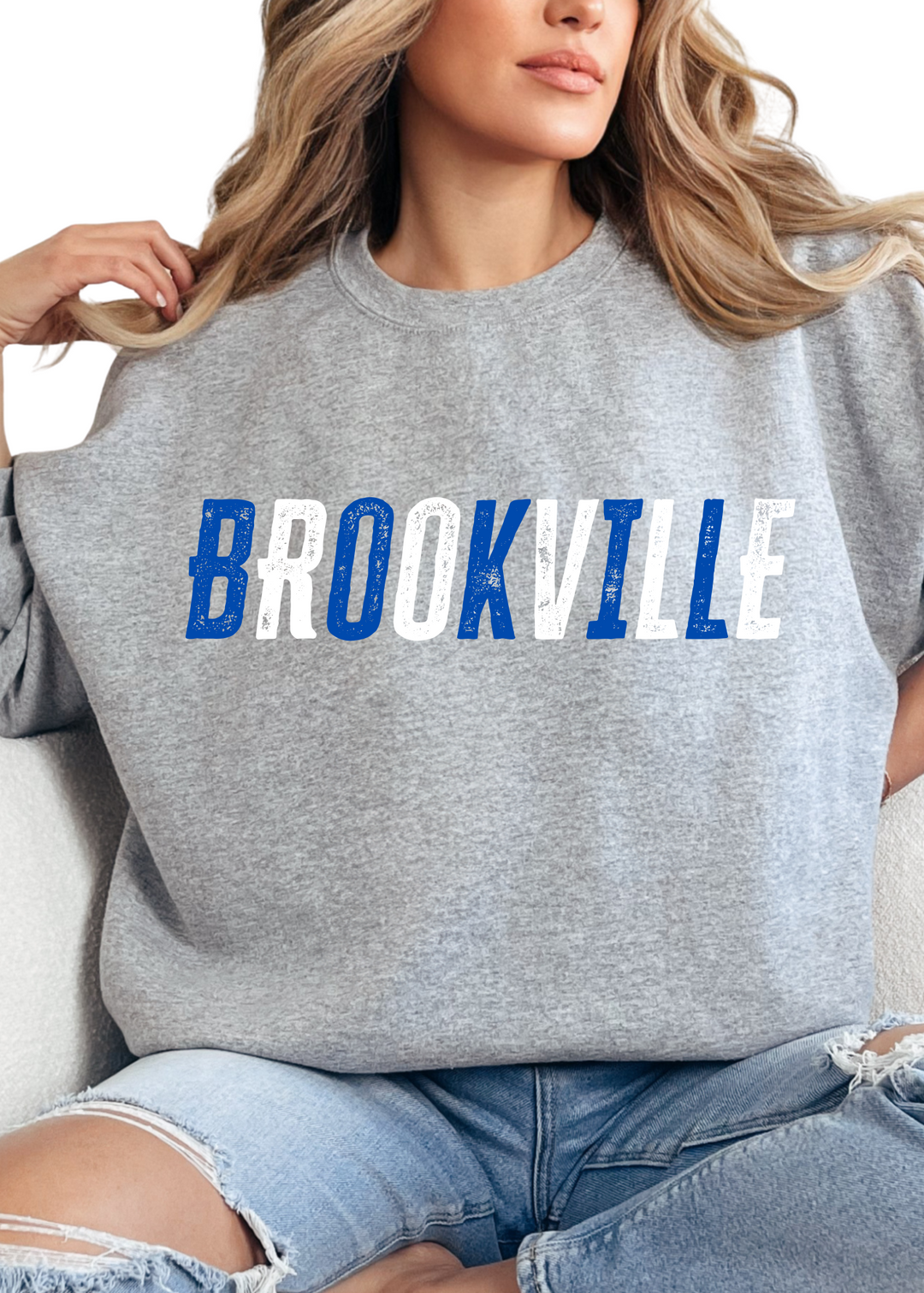 ALTERNATING CUSTOM CREWNECK - YOUTH OR ADULT - MADE TO ORDER
