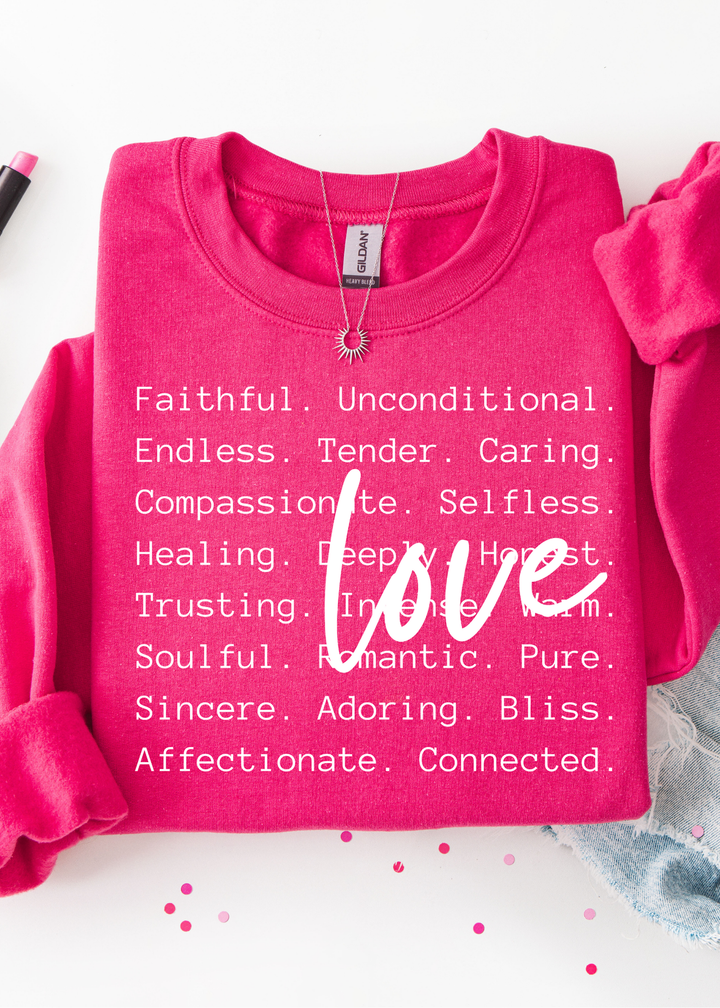Love Words Graphic Tee or Sweatshirt