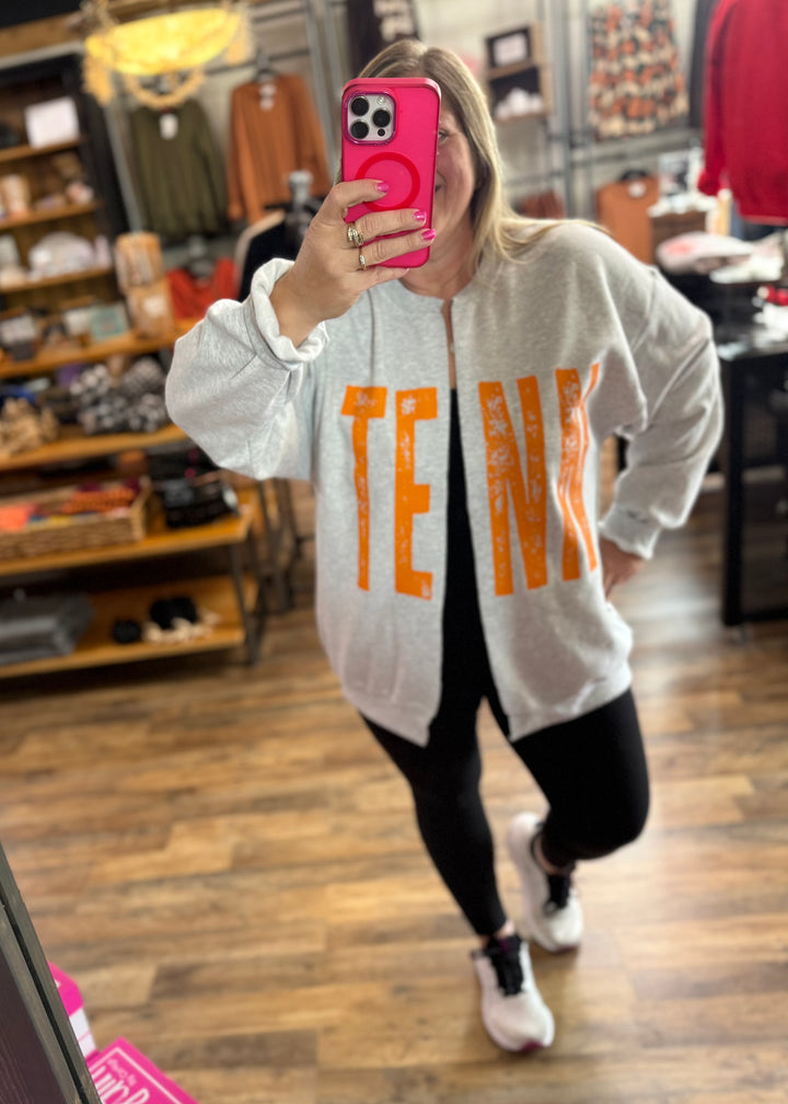 PREORDER ✨ TENN Split Sweatshirt Cardi
