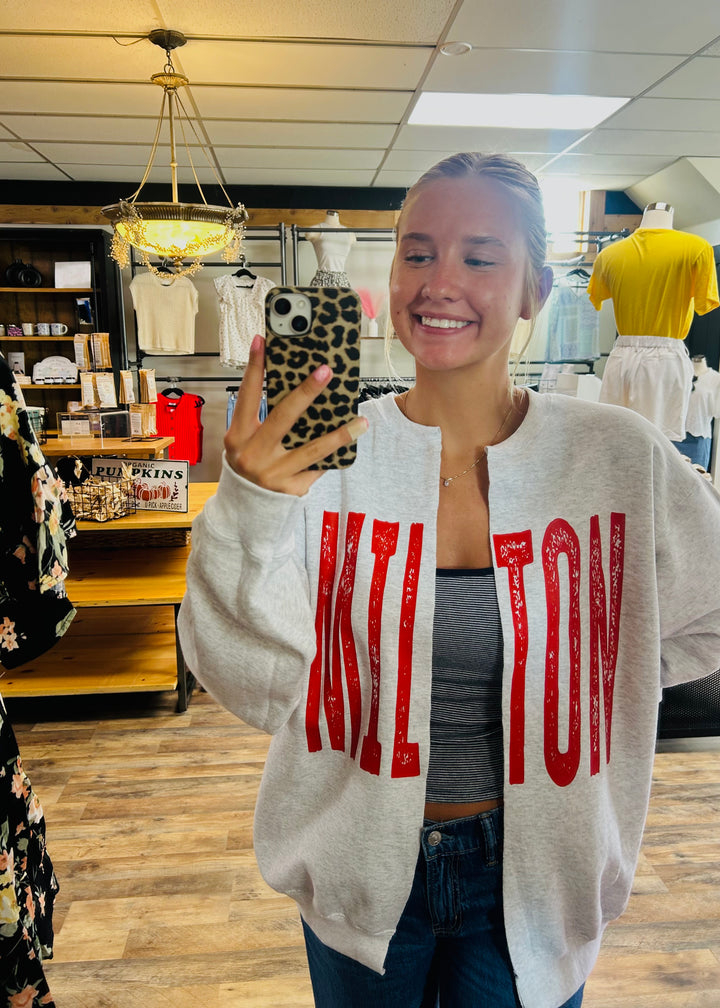 SWBL DISTRESSED SCHOOL YOUTH OR ADULT PULLOVER CARDI - MADE TO ORDER