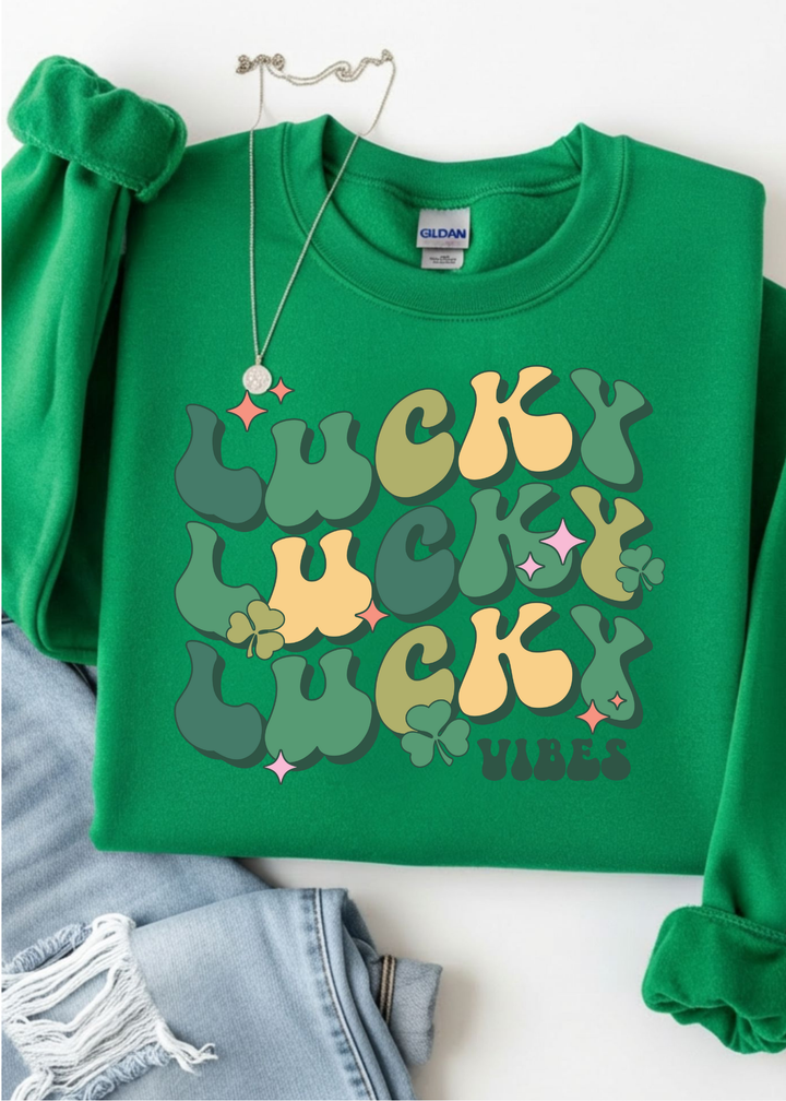 Lucky St. Patrick's Day Graphic Tee or Sweatshirt