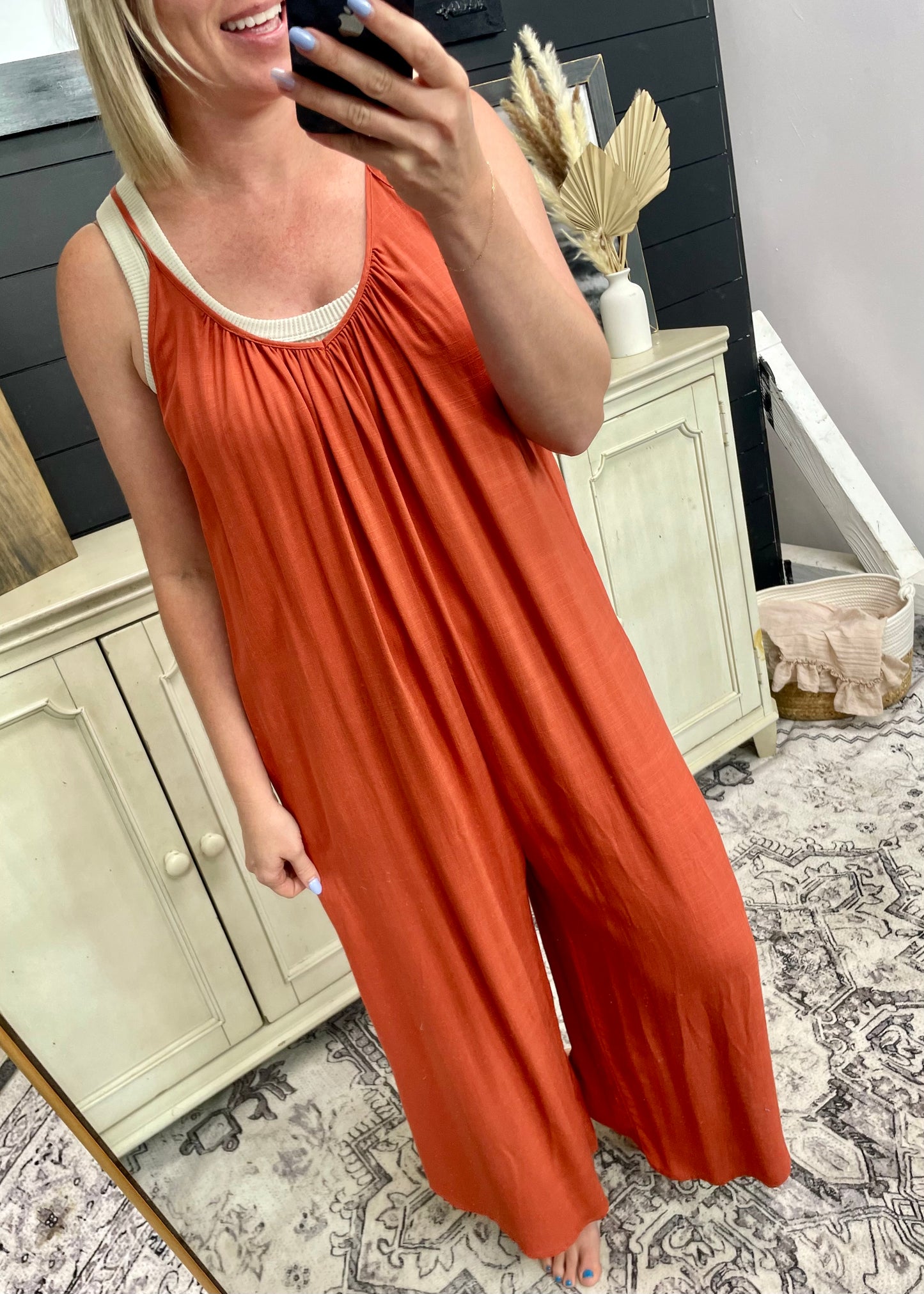 Terracotta Jumpsuit