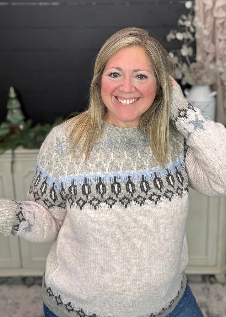 Star Fairisle Sweater