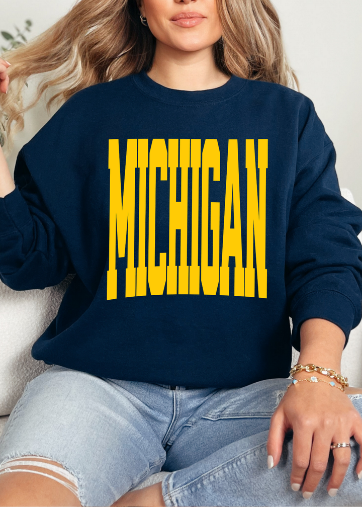 Michigan State Crew Neck - Made to Order