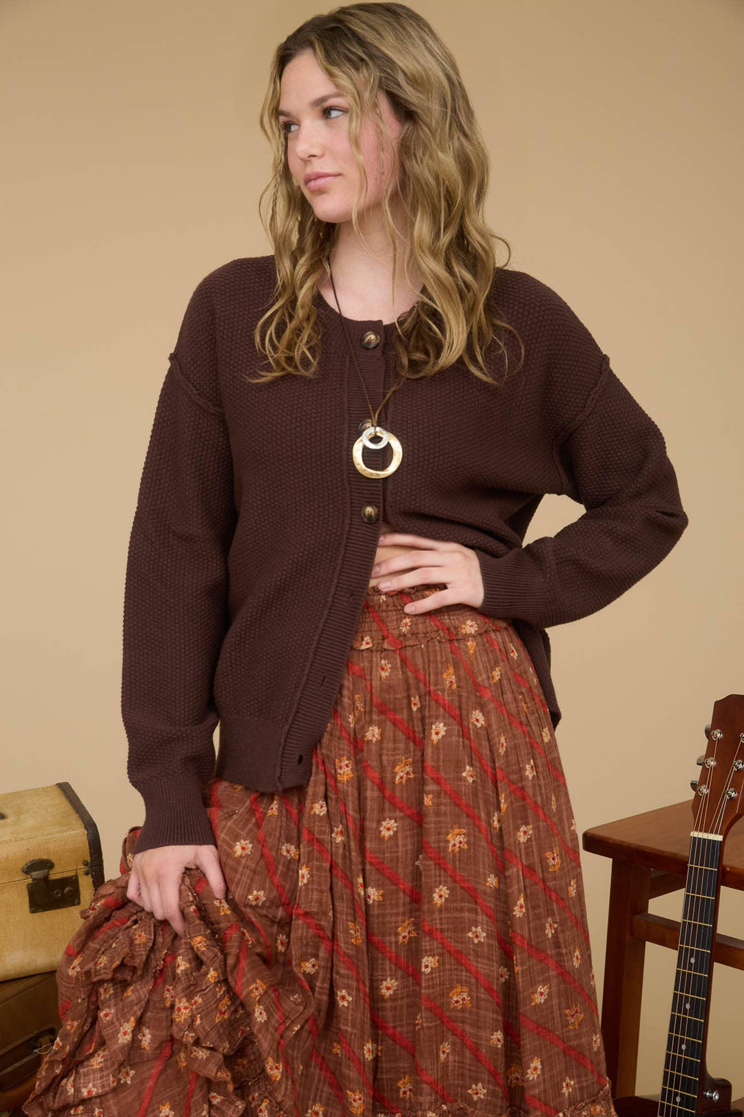 Coco Button Down Cardigan