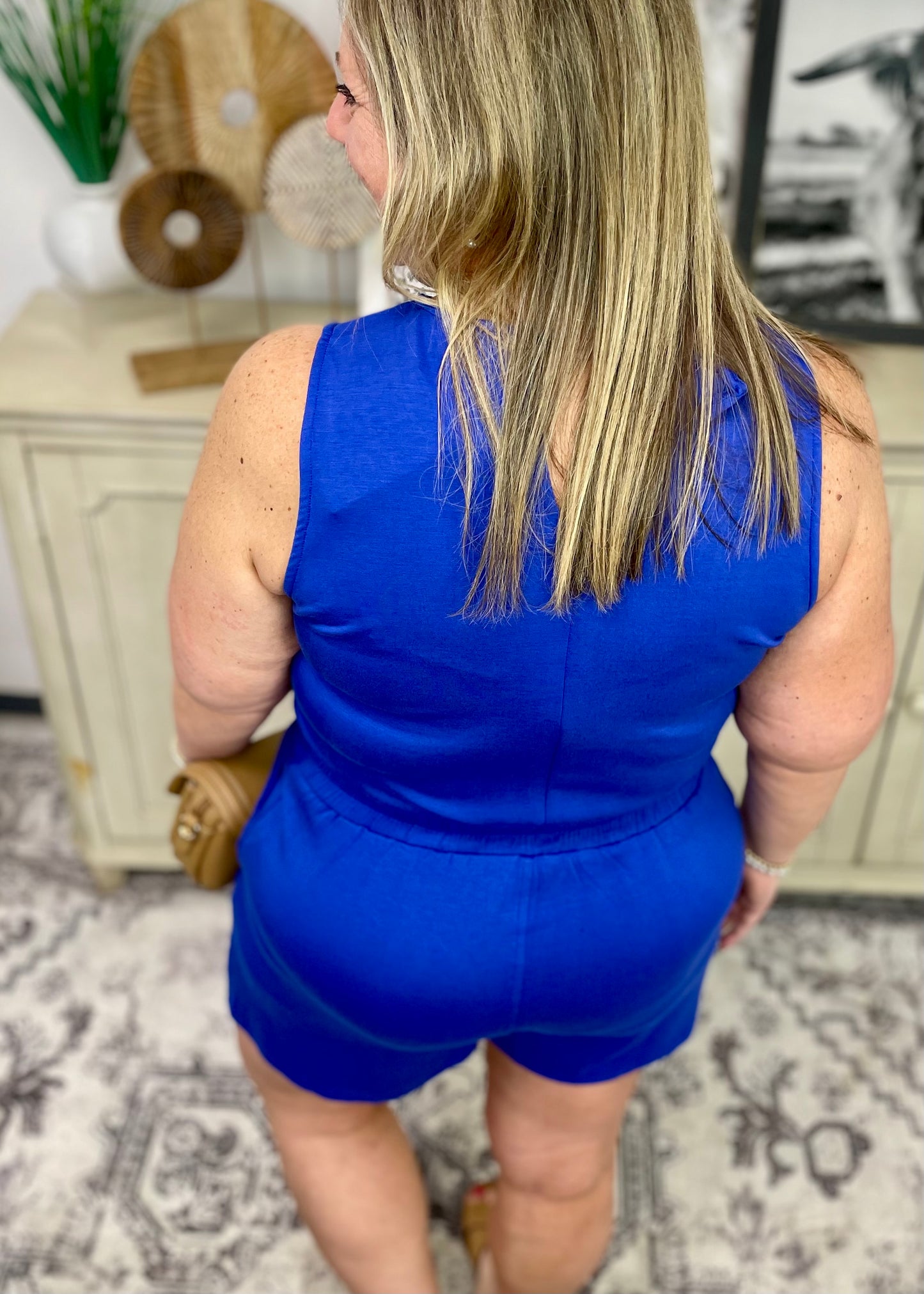 Cobalt - Vacay Vibes Romper