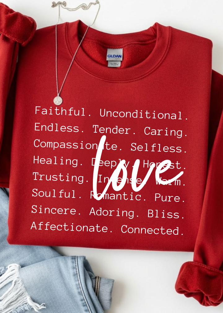 Love Words Graphic Tee or Sweatshirt