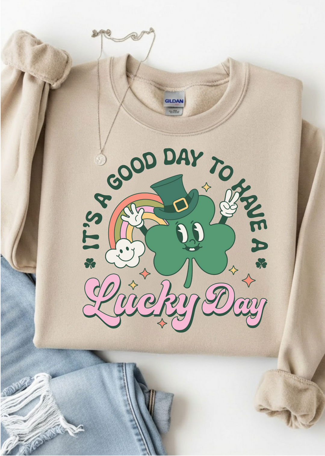 Lucky Day Graphic Tee or Sweatshirt