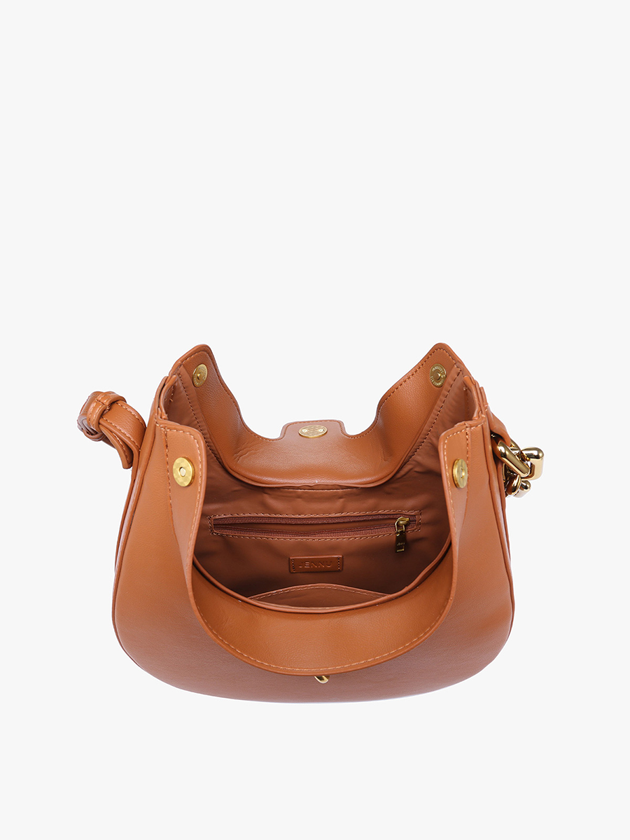 Mocha - Dallas Twist-Lock Shoulder Bag