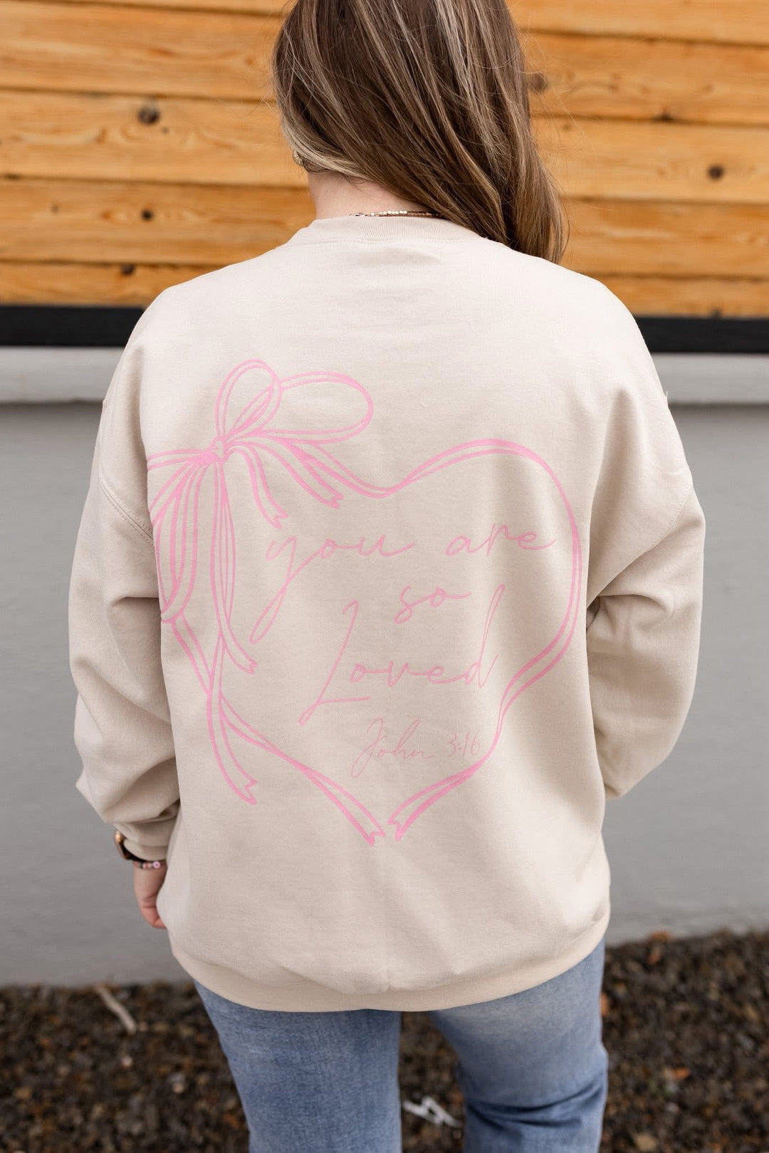 Pre-Order - Loved Sweatshirt Cardigan