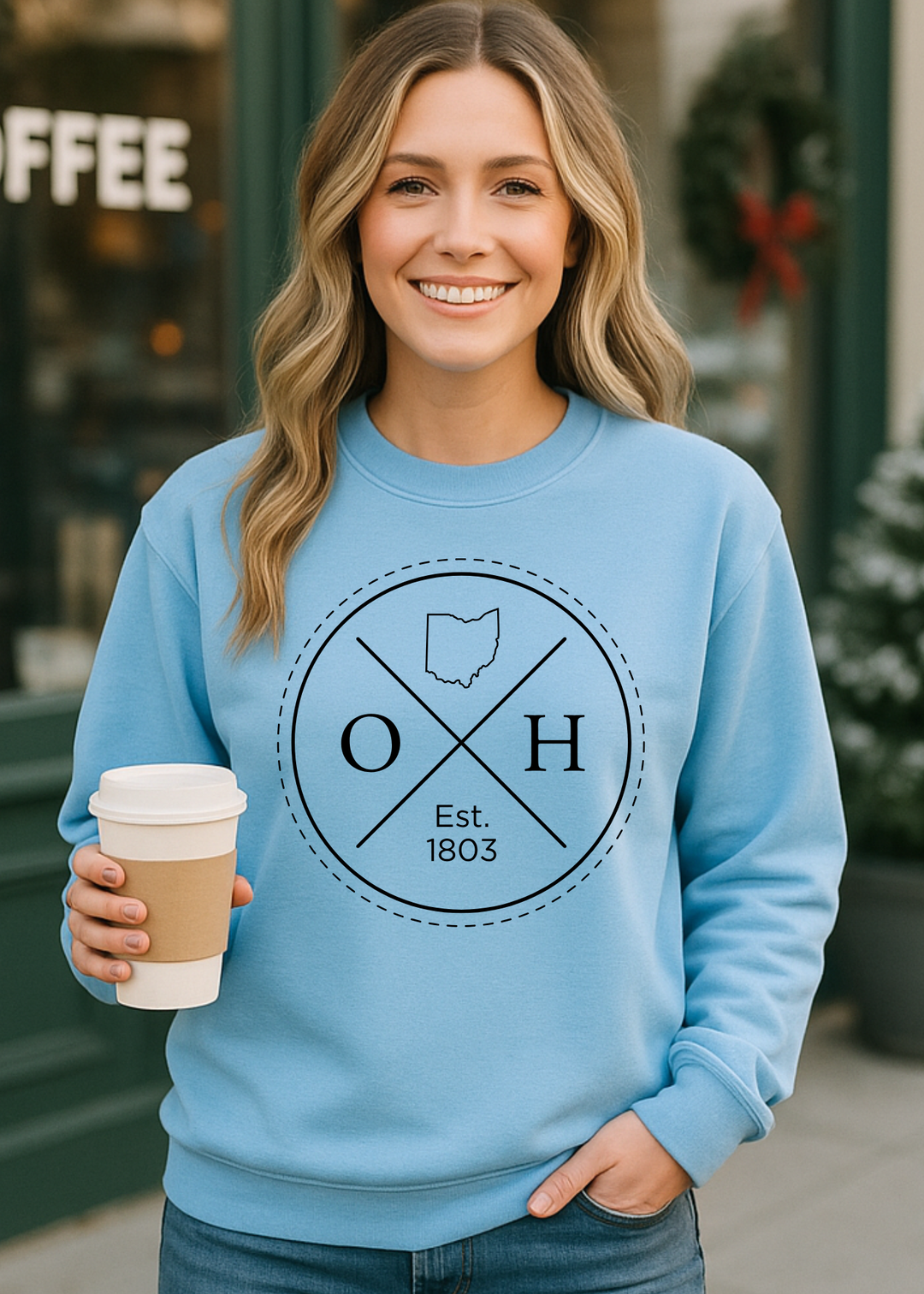 OHIO 1803 GRAPHIC TEE OR  SWEATSHIRT