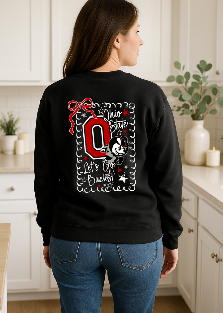 ✨BEST SELLER ✨ OSU FRONT & BACK TEE OR SWEATSHIRT