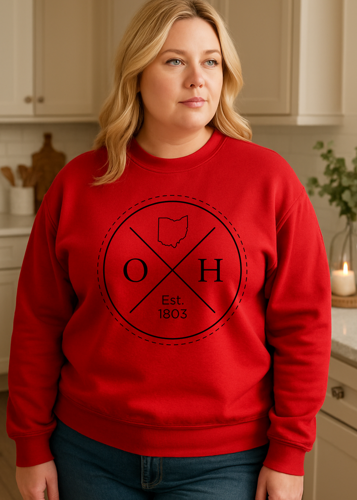 OHIO 1803 GRAPHIC TEE OR  SWEATSHIRT