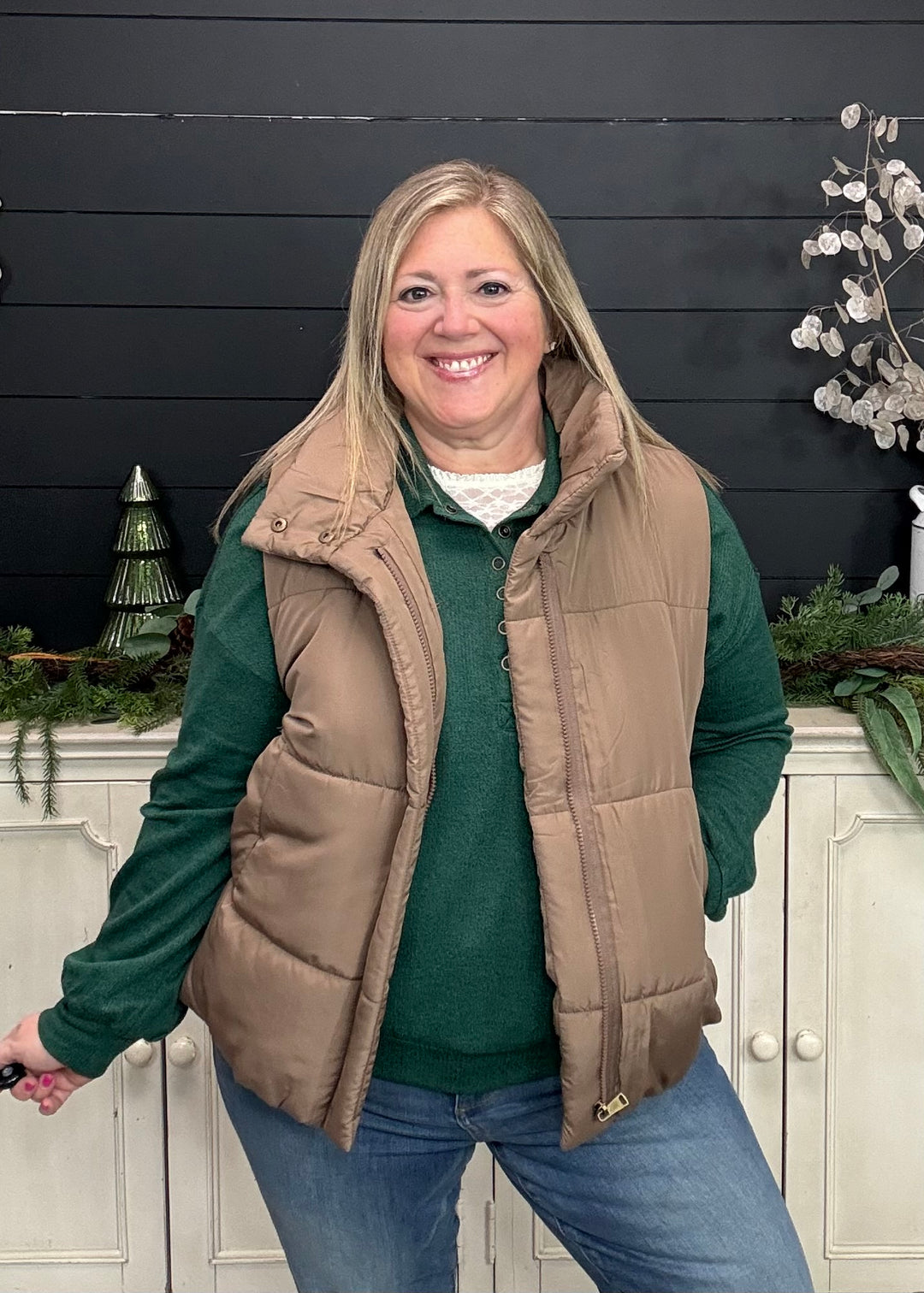 Evergreen Escape Top