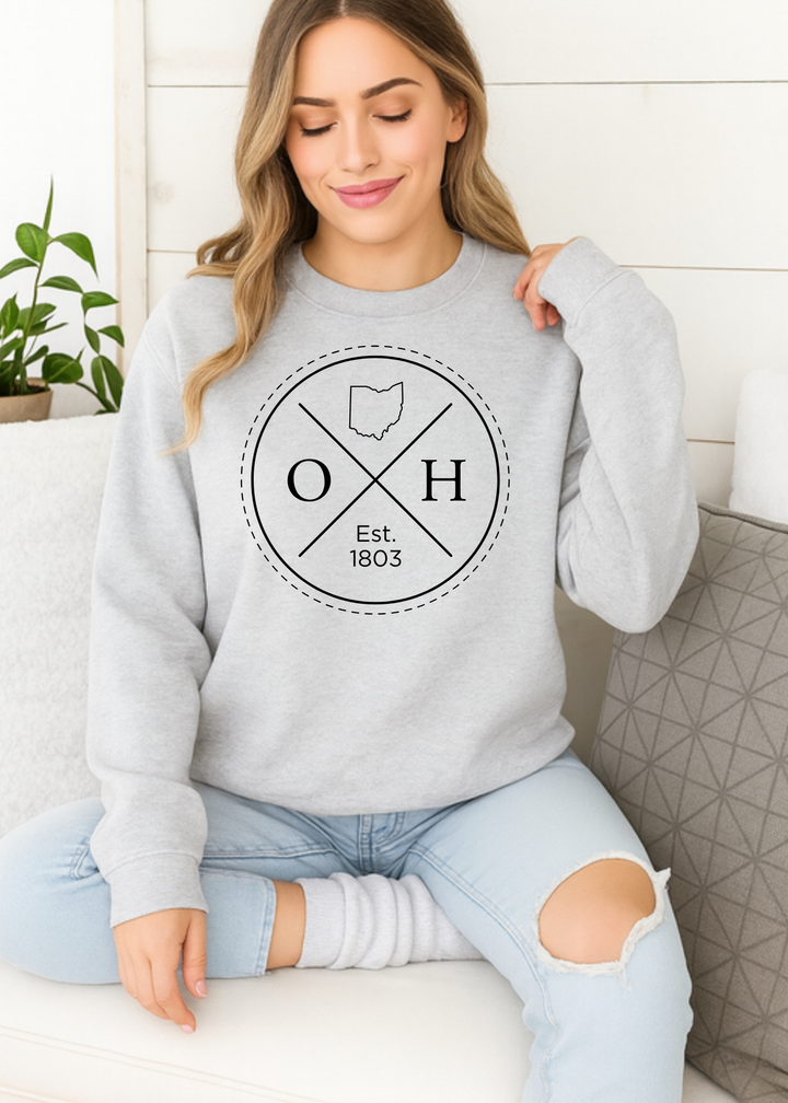 OHIO 1803 GRAPHIC TEE OR  SWEATSHIRT