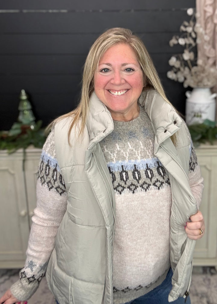 Star Fairisle Sweater