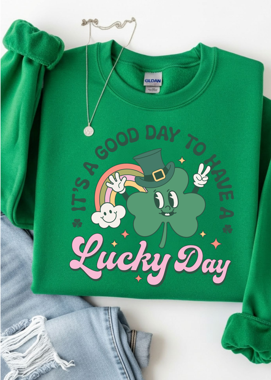 Lucky Day Graphic Tee or Sweatshirt