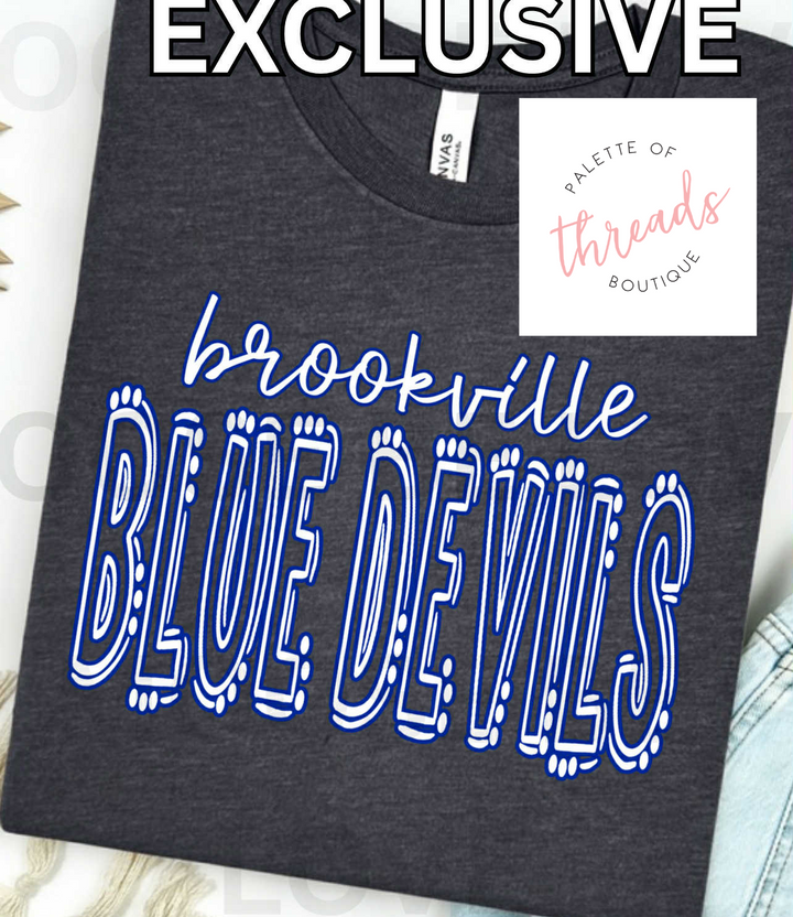 Brookville Dots Graphic Tee - Made to Order