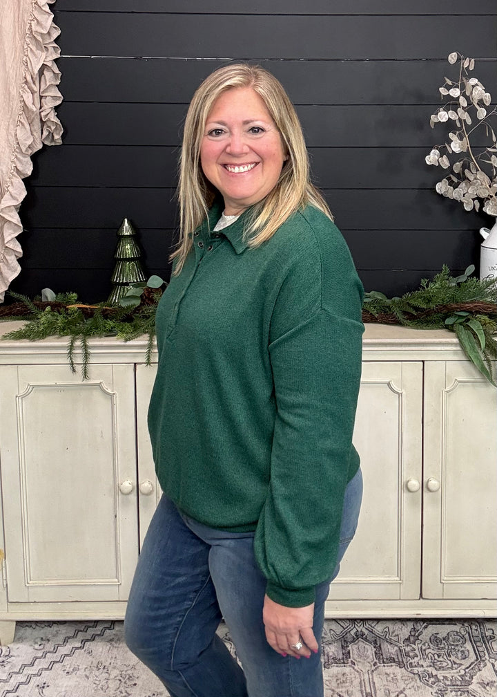 Evergreen Escape Top