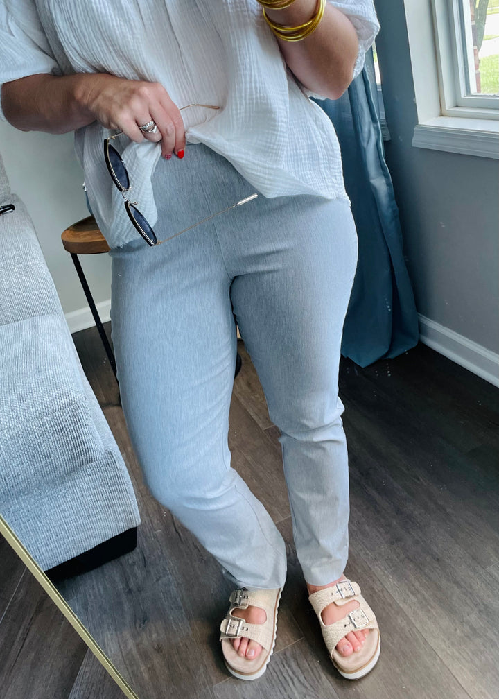 Charcoal - Straight Leg Millennium Pant