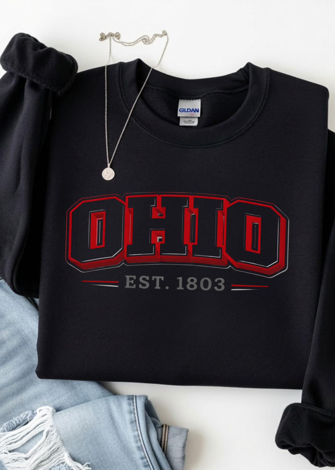 Varsity Ohio Est 1803 Graphic Tee or Sweatshirt