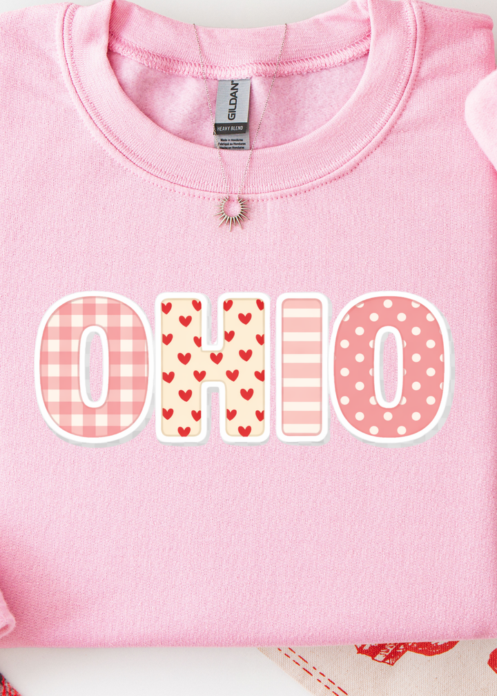 Ohio Plaid Graphic Tee or Sweatshirt