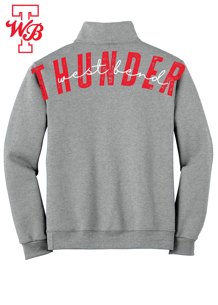 "THUNDER" big back with cursive "west bend" 6 color Variants