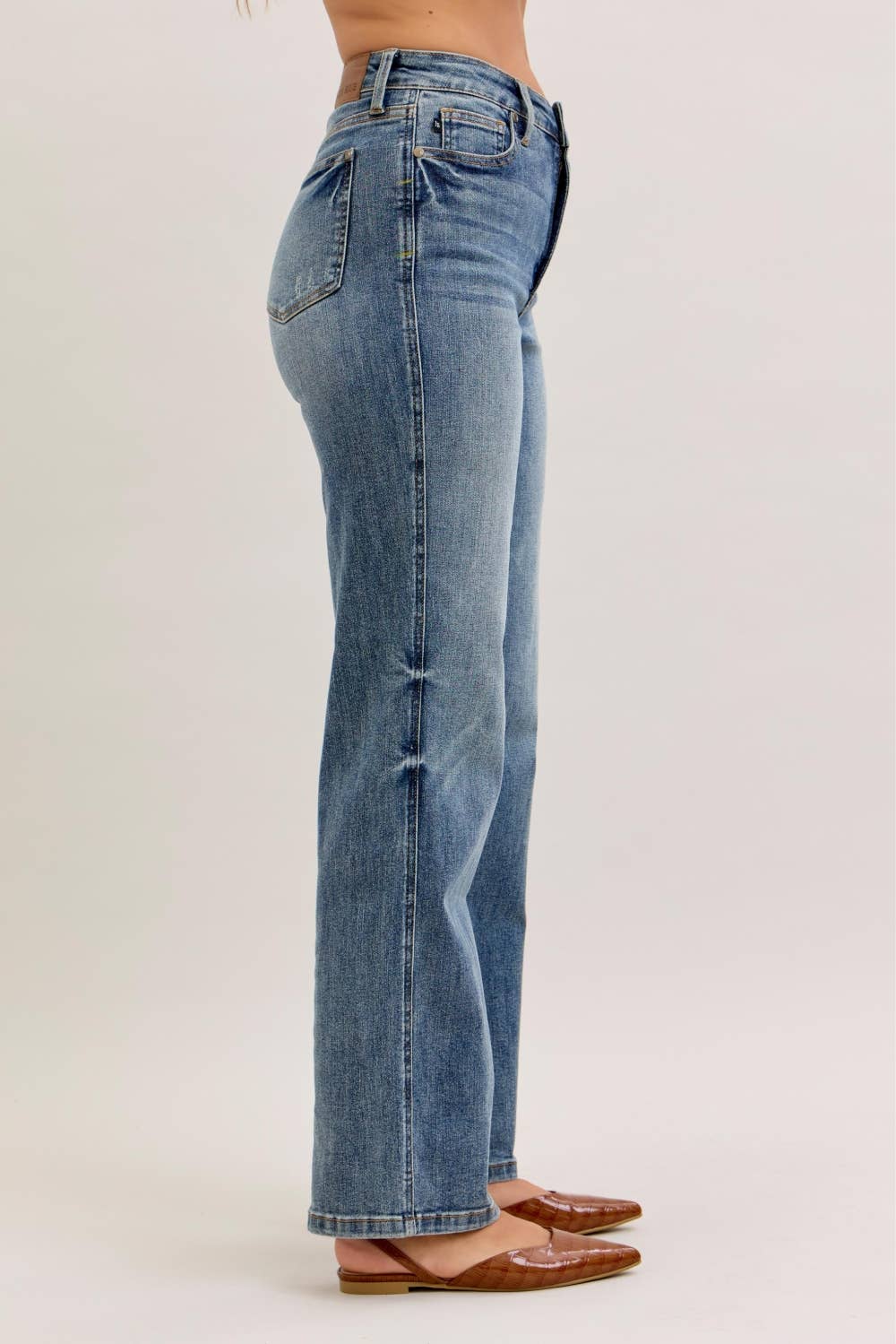 Judy Blue - JB881049 High Waist Tummy Control Straight