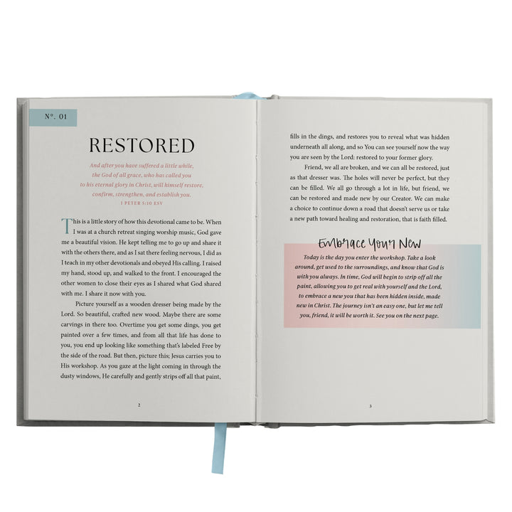 PREORDER💫 *New Release* Embrace Your New Devotional - Christian Gifts