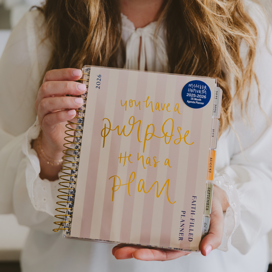 *NEW* You Have A Purpose 18 Month Planner JULY 2025- DEC 2026