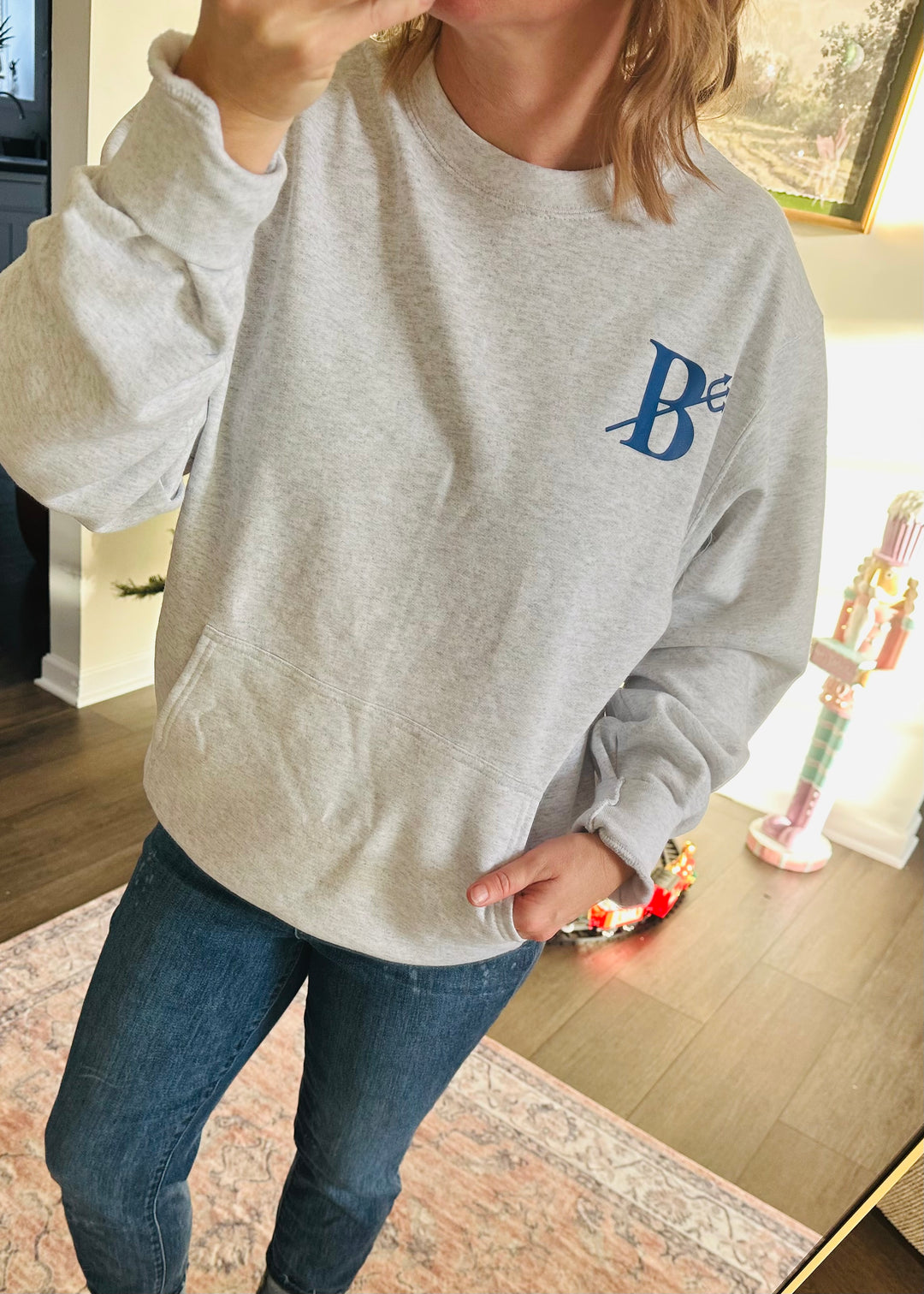 LARGE CUSTOM BACK PRINT SWEATSHIRT - MADE TO ORDER