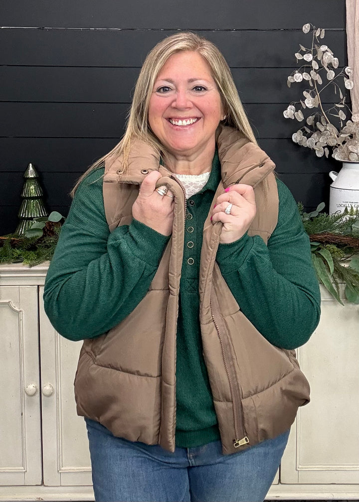 Evergreen Escape Top