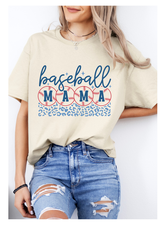 Baseball Mama Graphic Tee - Made to Order