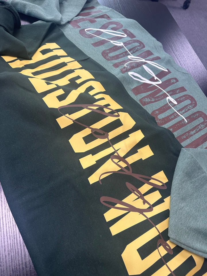 SOLID BIG BACK SWEATSHIRT - CUSTOM